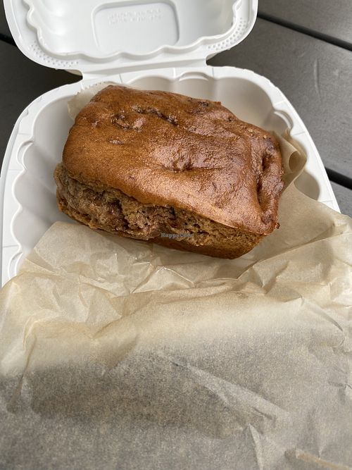 Banana bread  at Pushkin's in Roseville