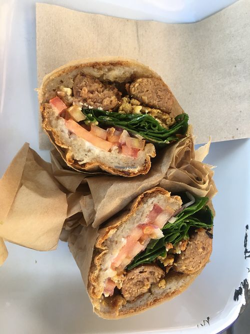 Vegan breakfast BLVD amazing!!!  at Pushkin's in Roseville