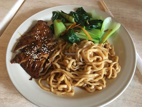 Mock duck noodles (aka perfection!) at Tea Master in Fortitude Valley