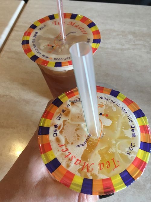 Bubble tea! at Tea Master in Fortitude Valley