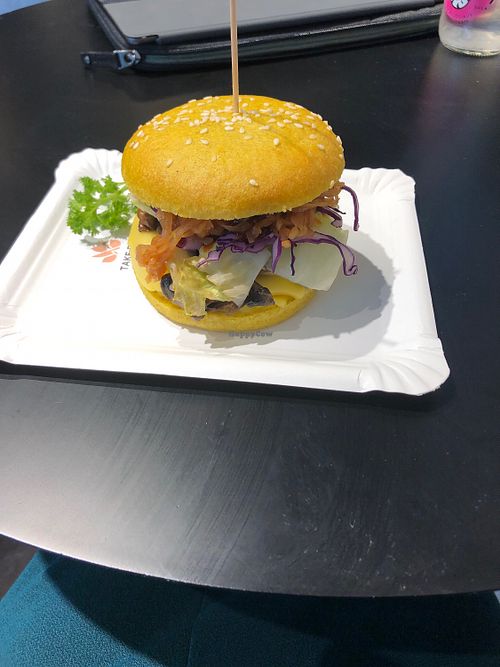 Burgers are small at Take Five in Kaunas