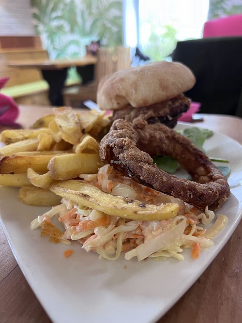 gorilla burgerr  at The Eating Gorilla in Penrhyndeudraeth