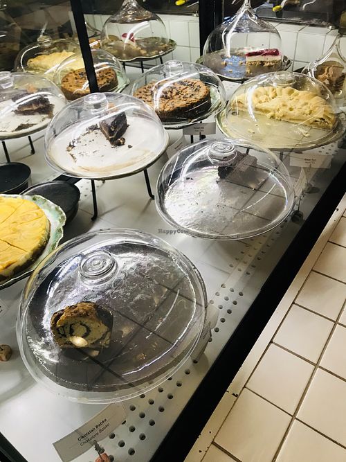 Vegan cakes at OMM INN in Eskisehir