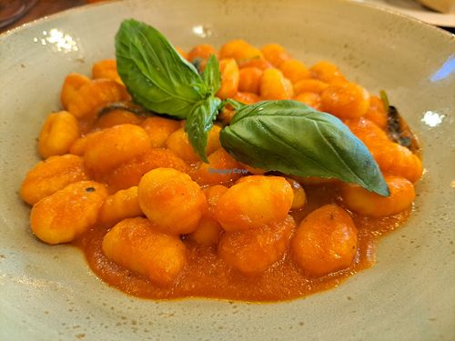 Gnocchi with tomato sauce at Da Michele in Venice