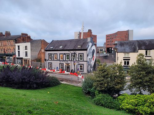 The Fat Boar Outside at The Fat Boar in Wrexham