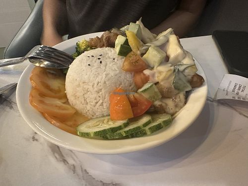 Something yummy!  #Veganuary at Minf Houze Vegan Cafe in Kuala Lumpur