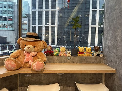 Bears galore!  #Veganuary at Minf Houze Vegan Cafe in Kuala Lumpur