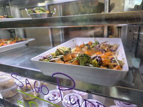 Tofu salad at The Cardamom Pod in Mullumbimby
