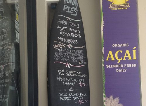 Exterior at Funky Pies in Bondi Beach