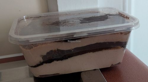 Tiramisu by Compassion Creamery (sold frozen) at Funky Pies in Bondi Beach