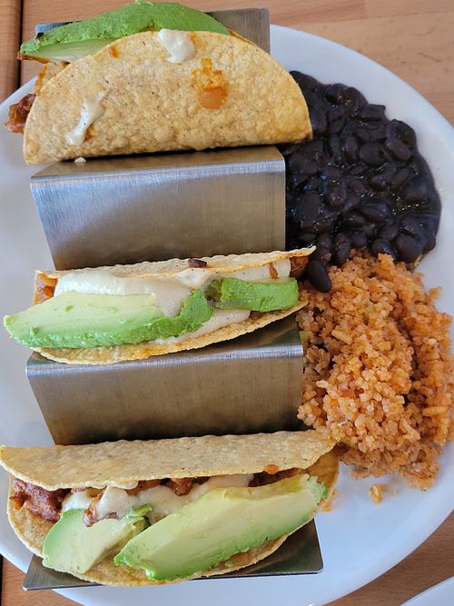 Tacos at Real Food Daily in West Hollywood
