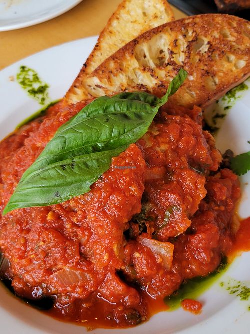 Lasagne #Veganuary at Real Food Daily in West Hollywood