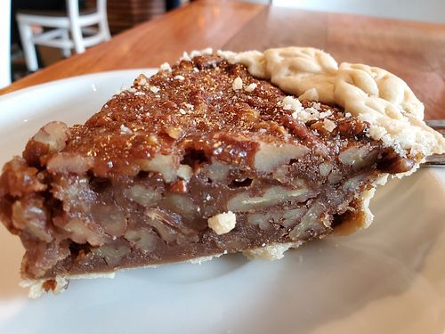 Pecan pie at Real Food Daily in West Hollywood