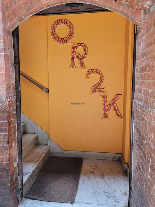 Stairs at OR2K in Kathmandu