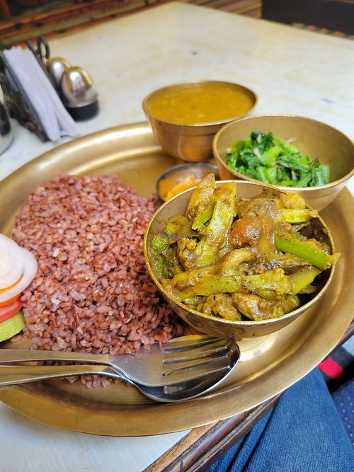 Veggies at OR2K in Kathmandu