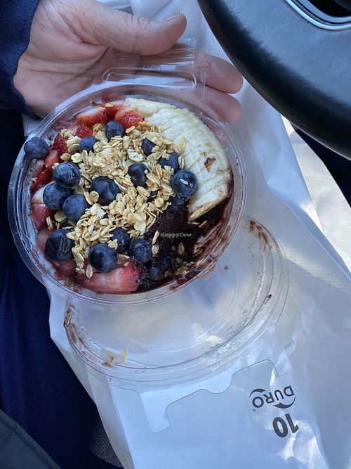 Acai bowl  at Jojo's Juice Bar in Valley Stream