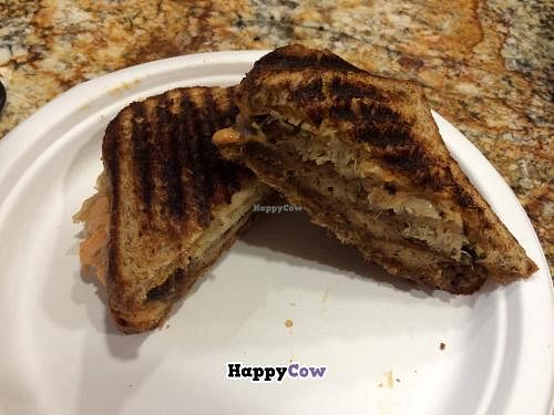 Tempeh Reuben at 4th Generation Organic Market - East in Boca Raton