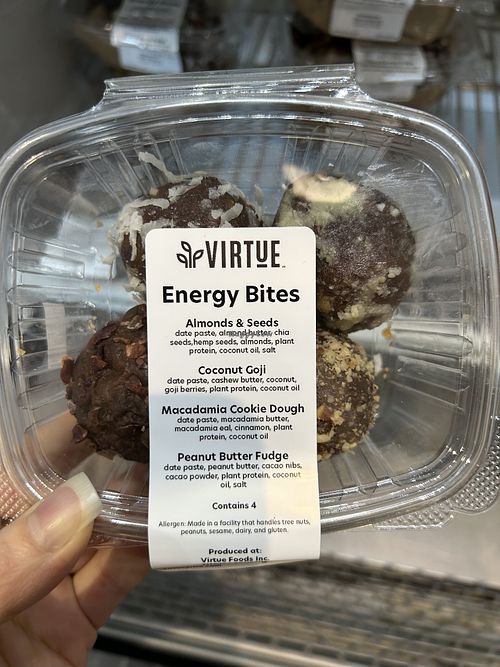 Snacks   at Virtue Juice + Coffee in Vacaville