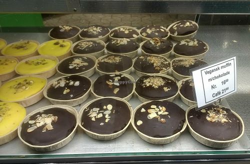 Vegan Chocolate Muffin at Bager From in Odense