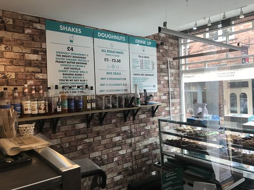 Lovely shop at Planet Doughnut in Shrewsbury