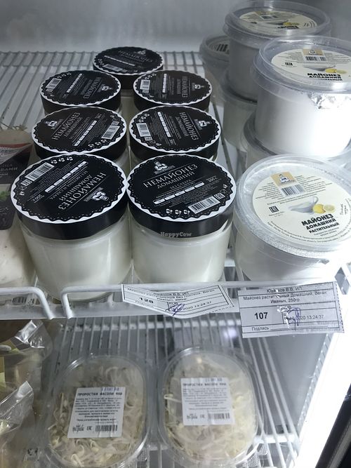 Vegan mayo with and without sugar at Edim Polezno - Sovetskaya in Irkutsk