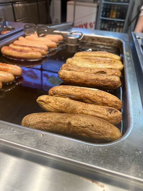  vegan currywurst   at Curry 61 in Berlin