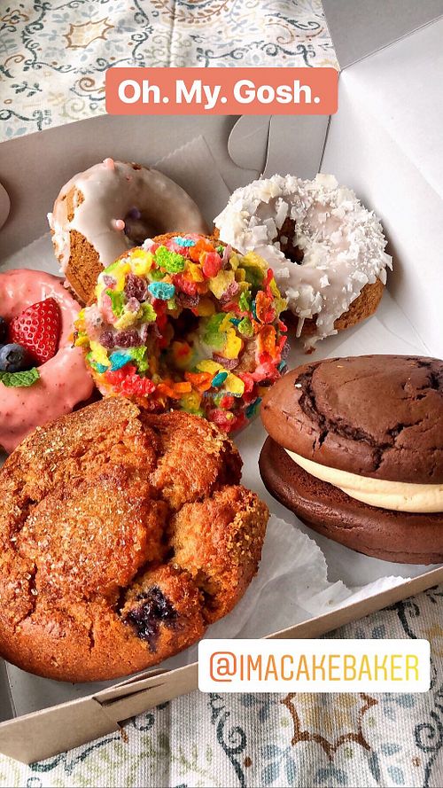 So many vegan and gluten free options!  at Imacake Bakery in Amesbury