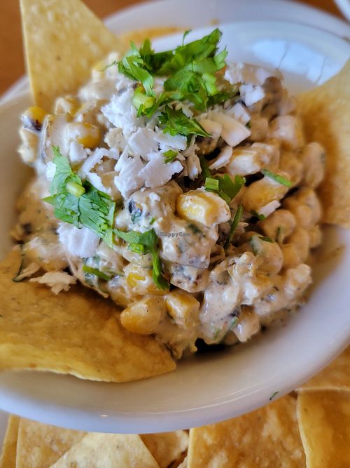 Elote dip at Native Foods in West Los Angeles
