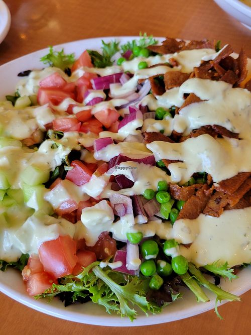 Rainbow Salad at Native Foods in West Los Angeles