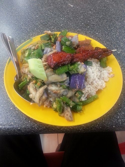 Le Tian at Le Tian Vegetarian Stall in Kuala Lumpur
