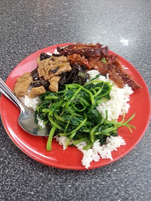 Le Tian at Le Tian Vegetarian Stall in Kuala Lumpur