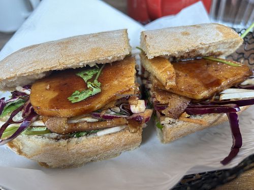 Teriyaki Seitan, Asian Slaw  at Rialto in Eyemouth
