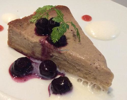 yummy cheese-cake at Hanada Rosso in Tokyo