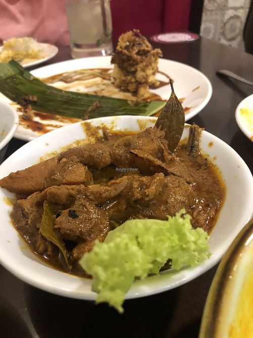 Lion mane rendang  at Warung Ijo in Central Singapore