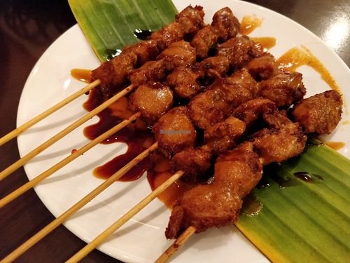 Satay Padang  at Warung Ijo in Central Singapore