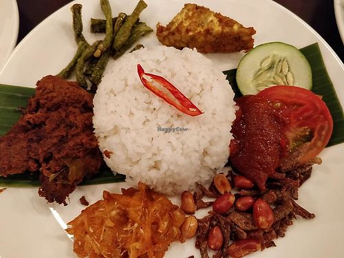 Nasi Padang  at Warung Ijo in Central Singapore