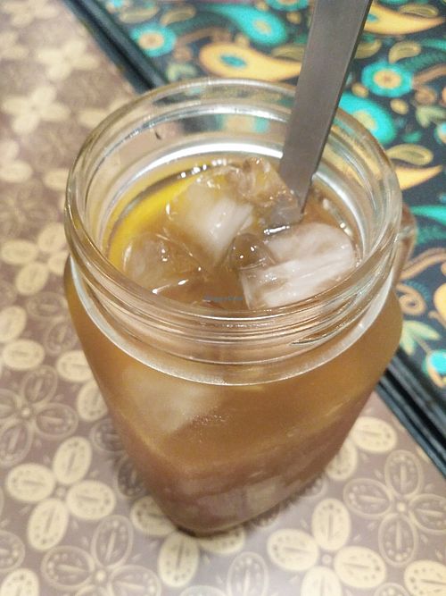 Ice Tea at Warung Ijo in Central Singapore