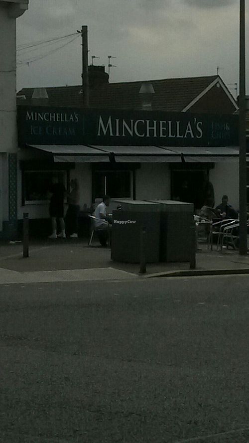 Outside at Minchella's in Sunderland