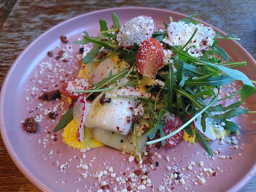 French toast at Bracka 20 in Warsaw