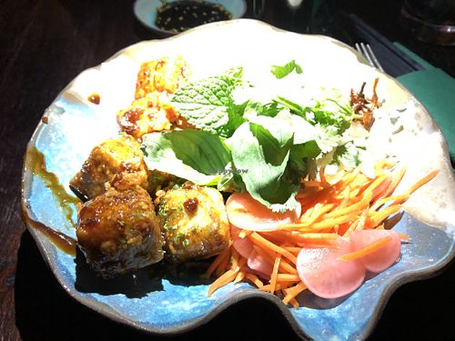 Pok pok tofu at Bracka 20 in Warsaw