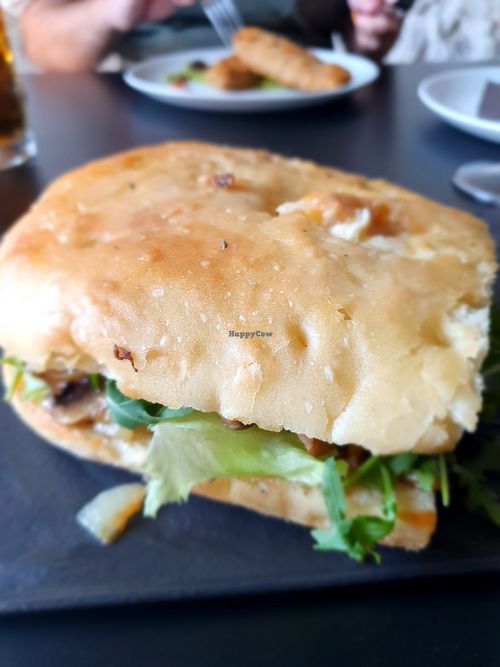 Focaccia at Urban & Veggie in Dubrovnik