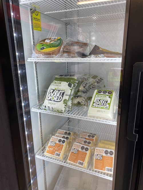 Vegan Items for Purchase  at Libres X Siempre in Mexico City