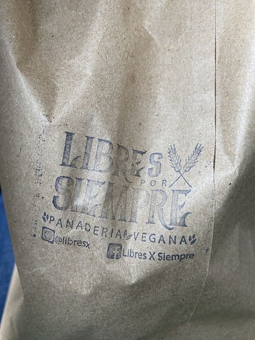 Take Away Bag w/Stamp  at Libres X Siempre in Mexico City