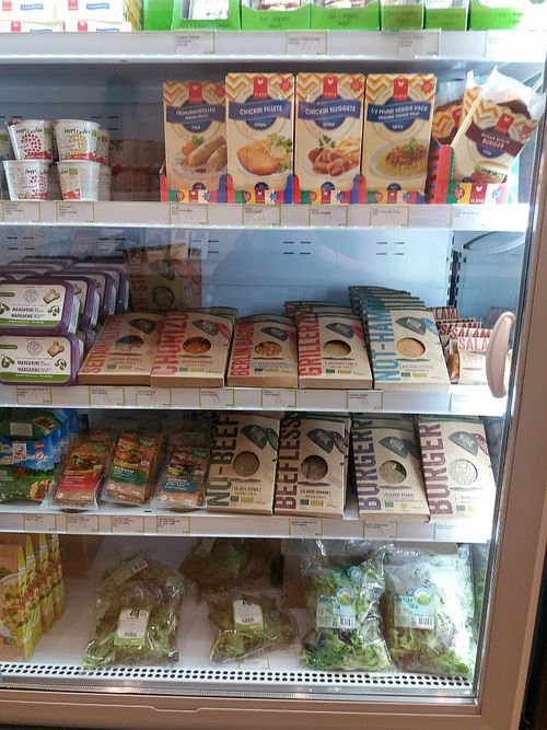 Chilled selection at Veganic in Dublin