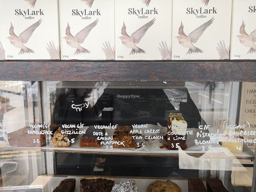 All vegan cakes at the top 😍 at Canopy in Guildford