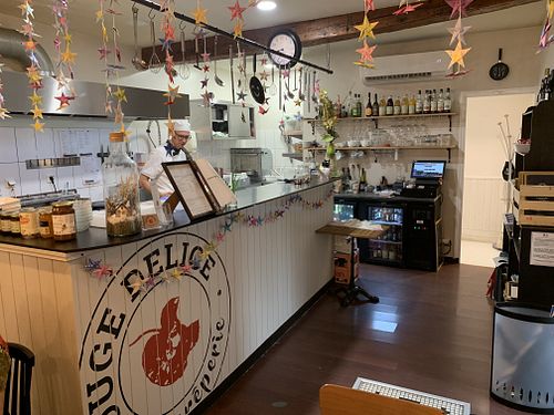 Falling stars ✨  at Crêperie Rouge Délice in Grenoble