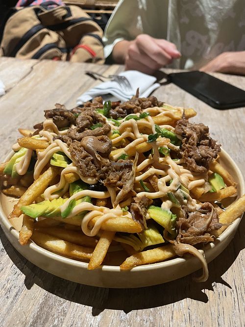 Dirty fries  at BB52 Burgers in Canggu