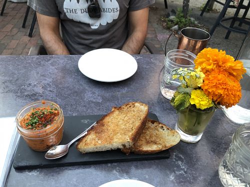 Muhammara  at La Orilla in Ogunquit