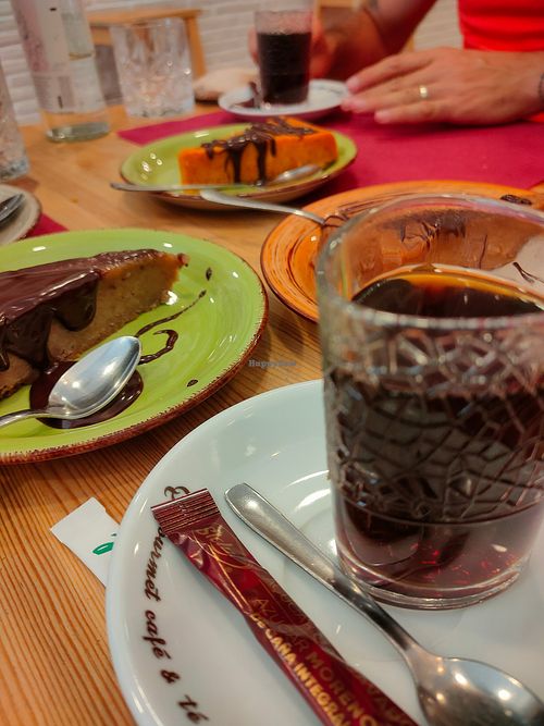 Postres e infusión at Teff Vegetariano in Elche