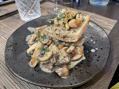 Garlic Mushrooms Vegan 🌱  at Penny Blue  in Carlisle